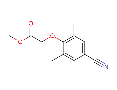methyl 2-(4-cyano-2,6-dimethylphenoxy)acetate