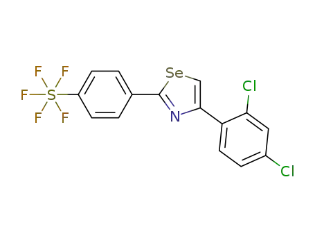 4-(2′,4′-dichloro)-2-(4″-pentafluorosulfanylphenyl)-1,3-selenazole