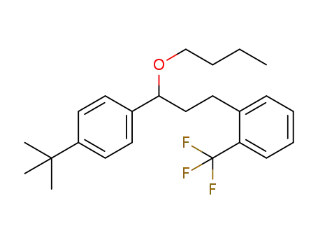 1-(3-butoxy-3-(4-tert-butylphenyl)propyl)-2-(trifluoromethyl)benzene