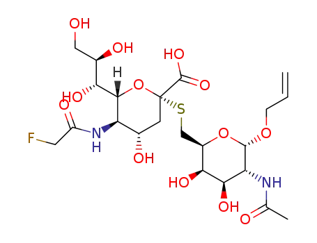 allyl S-(5-fluoroacetamido-3,5-dideoxy-D-glycero-α-D-galacto-2-nonulopyranosylonic acid)-(2→6)-2-acetamido-2-deoxy-6-thio-α-D-galactopyranoside
