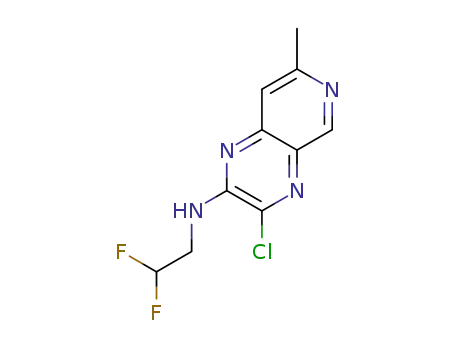 3-chloro-N-(2,2-difluoroethyl)-7-methylpyrido[3,4-b]pyrazin-2-amine