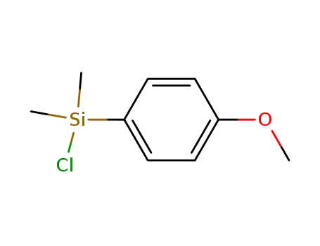 chlorodimethyl(4-methoxyphenyl)silane