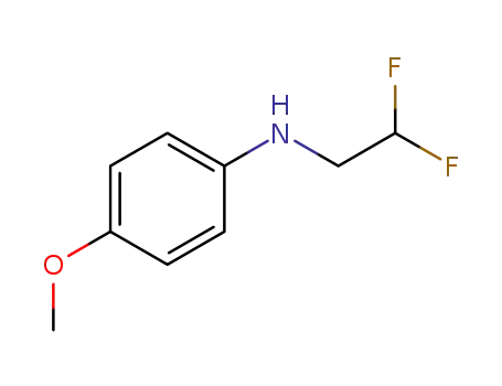 N-(2,2-difluoroethyl)-4-methoxyaniline