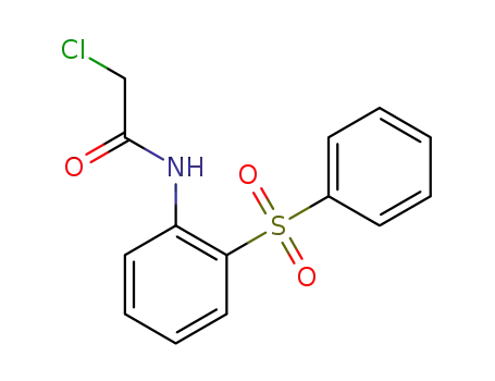 2-chloro-N-(2-(phenylsulfonyl)phenyl)acetamide