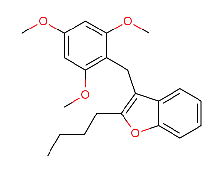 3-(2,4,6-trimethoxybenzyl)-2-butylbenzofuran