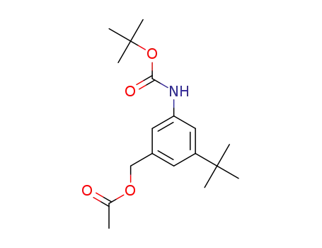 acetic acid 3-tert-butoxycarbonylamino-5-tert-butylbenzyl ester