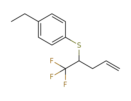 (4-ethylphenyl)(1,1,1-trifluoropent-4-en-2-yl)sulfane