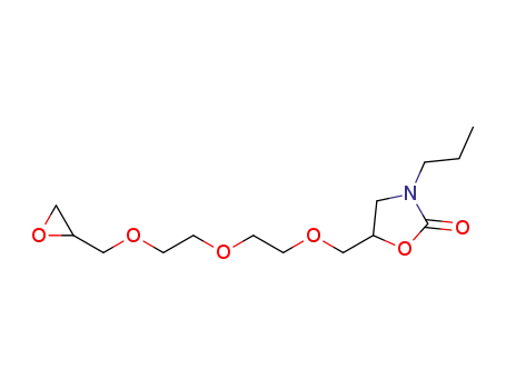 5-(9-oxiran-2,5,8-trioxanonan-5-yl)-3-propyloxazolidin-2-one
