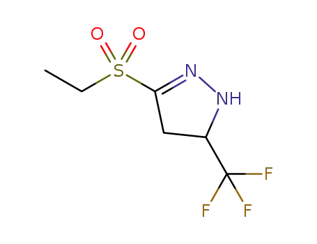 3-(ethylsulfonyl)-5-(trifluoromethyl)-4,5-dihydro-1H-pyrazole