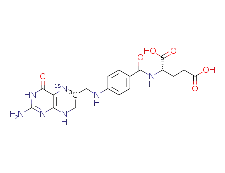 [5-15N][6-13C]-7,8-dihydrofolic acid