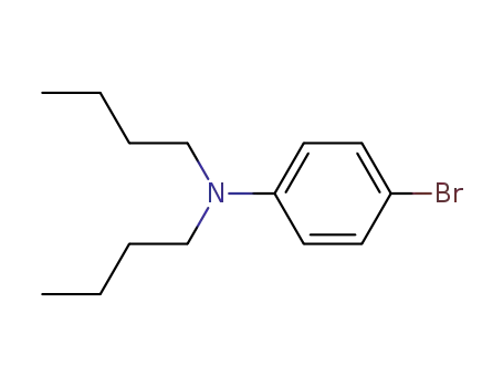 Molecular Structure of 53358-54-6 (Benzenamine, 4-bromo-N,N-dibutyl-)