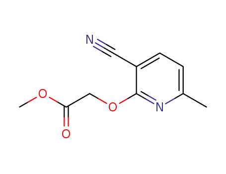 methyl 2-((3-cyano-6-methylpyridin-2-yl)oxy)acetate