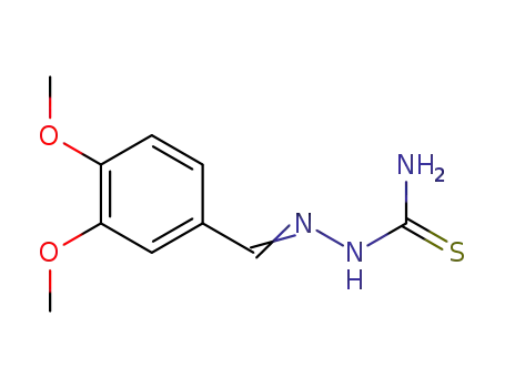 2-(3,4-dimethoxybenzylidene)hydrazine-1-carbothioamide
