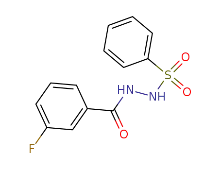 N-benzenesulfonyl-N'-(3-fluoro-benzoyl)-hydrazine