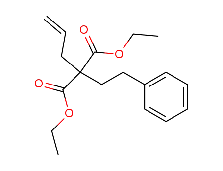 diethyl 2-allyl-2-(2-phenylethyl)malonate