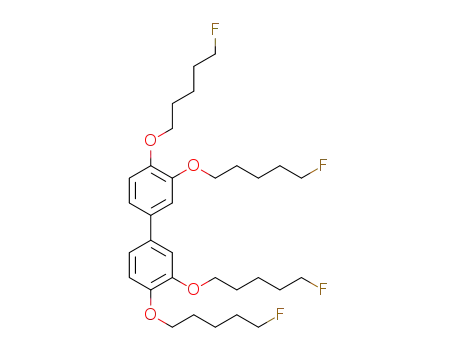 3,3',4,4'-tetrakis((5-fluoropentyl)oxy)-1,1'-biphenyl