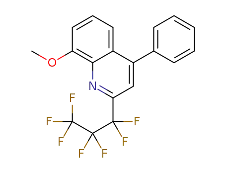 8-methoxy-2-(perfluoropropyl)-4-phenylquinoline