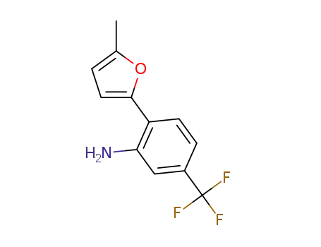 2-(5-methylfuran-2-yl)-5-(trifluoromethyl)aniline