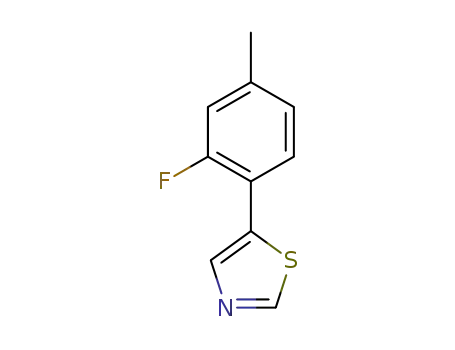 5-(2-fluoro-4-methylphenyl)thiazole