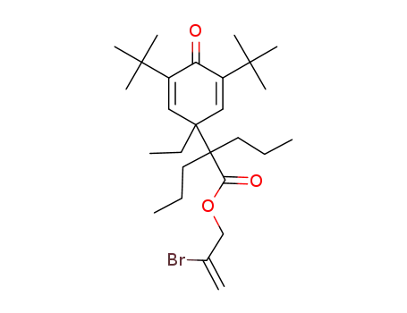 2-bromoallyl 2-(3,5-di-tert-butyl-1-ethyl-4-oxocyclohexa-2,5-dien-1-yl)-2-propylpentanoate