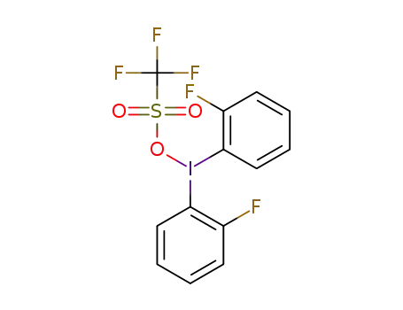 bis(2-fluorophenyl)-λ3-iodanyl trifluoromethanesulfonate