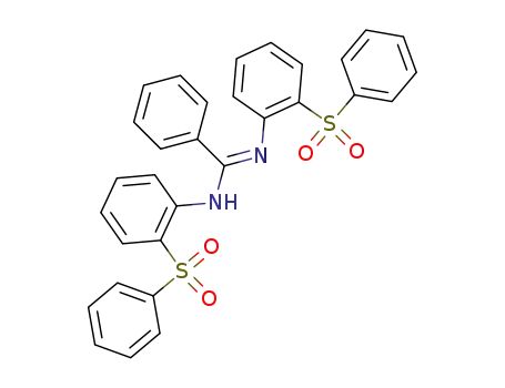 N,N'-bis-(2-benzenesulfonyl-phenyl)-benzamidine