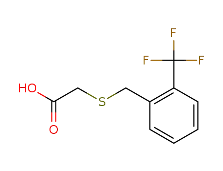 2-[2-(trifluoromethyl)benzylthio]acetic acid