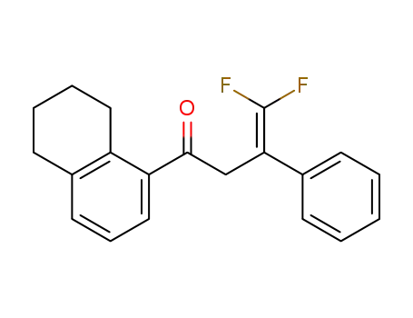 4,4-difluoro-3-phenyl-1-(5,6,7,8-tetrahydronaphthalen-1-yl)but-3-en-1-one