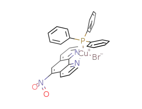 CuBr(PPh3)(5-nitro-1,10-phenanthroline)