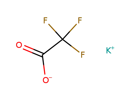 Molecular Structure of 2923-16-2 (Potassium trifluoroacetate)