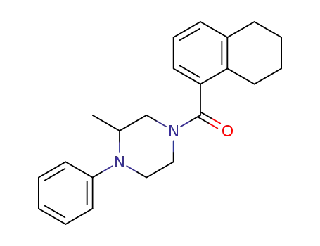 (3-methyl-4-phenylpiperazin-1-yl)(5,6,7,8-tetrahydronaphthalene-1-yl)methanone