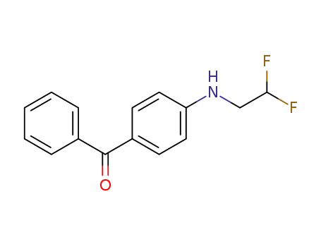 (4-((2,2-difluoroethyl)amino)phenyl)(phenyl)methanone