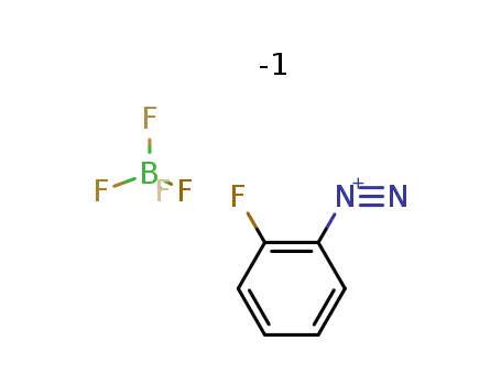 Benzenediazonium, 2-fluoro-, tetrafluoroborate(1-)