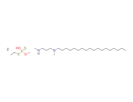 N,N'-Dimethyl-N-octadecyl-trimethylendiammonium-bis-(O-methyl-S-ethyl)-dithiophosphat