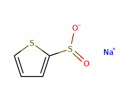 Molecular Structure of 38945-01-6 (thiophene-2-sulfinic acid)