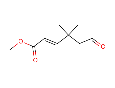 methyl (E)-4,4-dimethyl-6-oxo-2-hexenoate