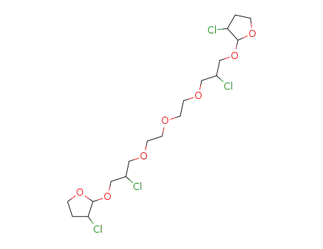 1,15-di(3-chloro-2-tetrahydrofuryl)-3,13-dichloro-1,5,8,11,15-pentaoxapentadecane