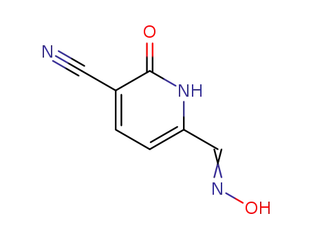 1,2-dihydro-6-<(hydroxyimino)methyl>-2-oxo-3-pyridinecarbonitrile