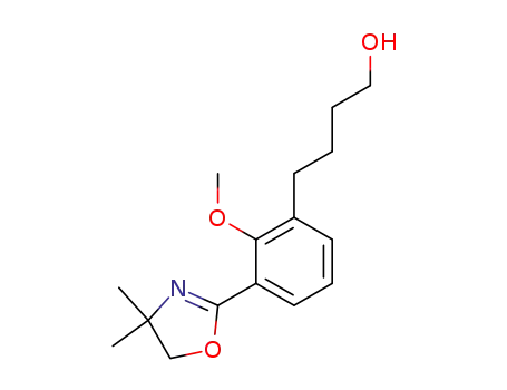 4-[3-(4,4-Dimethyl-4,5-dihydro-oxazol-2-yl)-2-methoxy-phenyl]-butan-1-ol