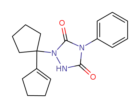 1-(1-cyclopent-1-enylcyclopentyl)-4-phenyl-1,2-dihydro-1,2,4-triazole-3,5-dione
