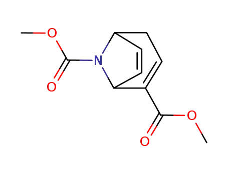 Methyl N-(methoxycarbonyl)-8-azabicyclo<3.2.1>octa-2,6-diene-2-carboxylate