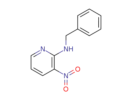 Molecular Structure of 3723-70-4 (N-benzyl-3-nitropyridin-2-amine)