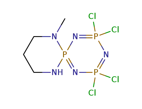 2,2,4,4-Tetrachloro-7-methyl-1,3,5,7,11-pentaaza-2λ5,4λ5,6λ5-triphospha-spiro[5.5]undeca-1(6),2,4-triene