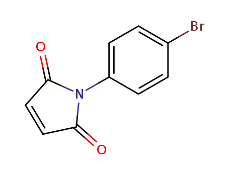 Molecular Structure of 13380-67-1 (N-(4-BROMOPHENYL)MALEIMIDE)