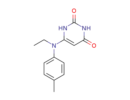 6-(N-ethyl-p-toluidino)uracil