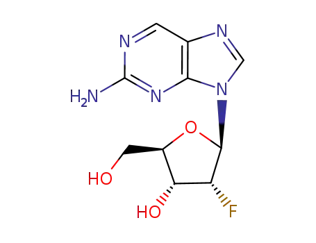 2-amino-9-(2-deoxy-2-fluoro-β-D-ribofuranosyl)-9H-purine