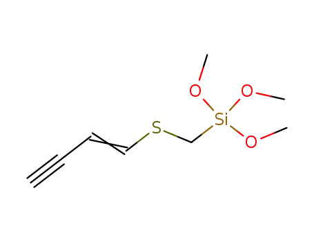 1-trimethoxysilylmethylthio-1-buten-3-yne
