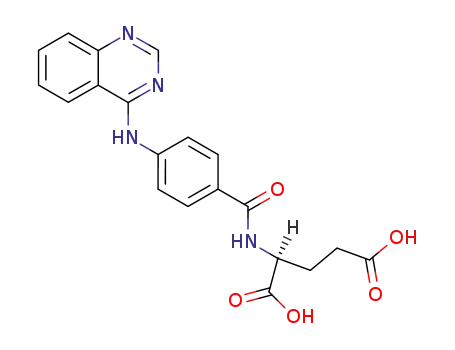 N-(4-quinazolin-4-ylamino-benzoyl)-L-glutamic acid