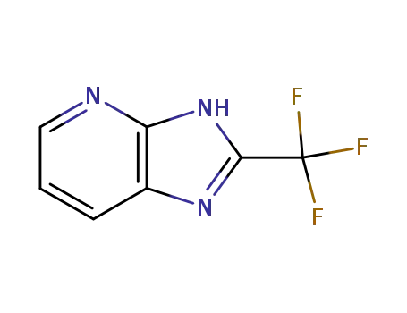 2-Trifluoromethyl-3H-imidazo<4,5-b>pyridine