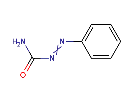 Molecular Structure of 4203-28-5 ((E)-2-phenyldiazenecarboxamide)